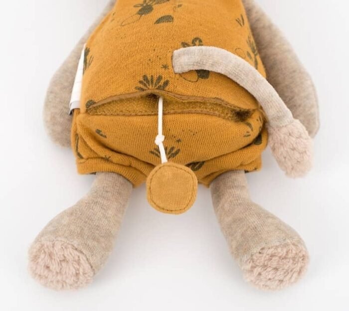 Leut jucarie muzicala textil pentru bebe, Moulin Roty - imagine 2