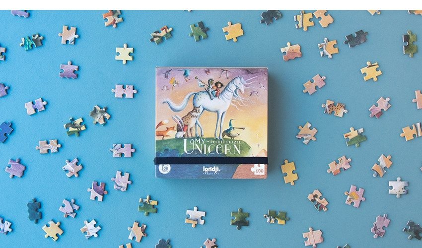 mini-puzzle-unicorn-londji6492 Mini puzzle Unicorn, Londji - imagine 1