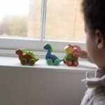 Primii mei dinozauri - set jucarii cu roti, Orange Tree Toys - imagine 3