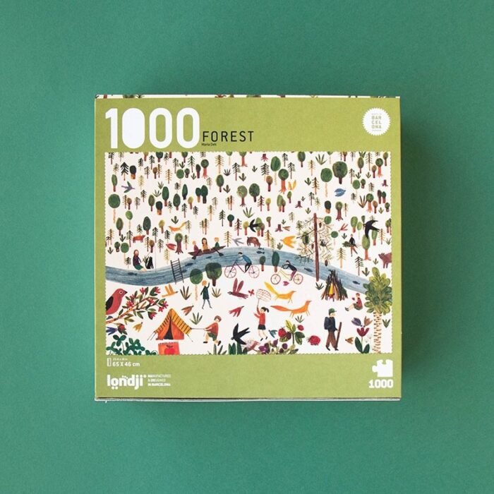 Puzzle 1000 piese Padurea, Londji - imagine 3