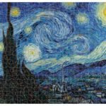 Puzzle 1000 piese Van Gogh Noapte instelata, Londji