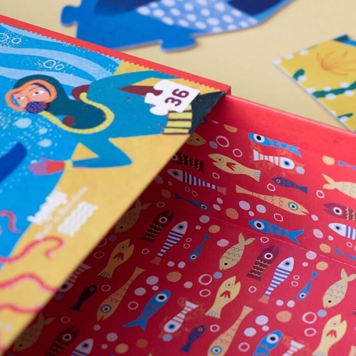 Puzzle Balena albastra, Londji - imagine 4