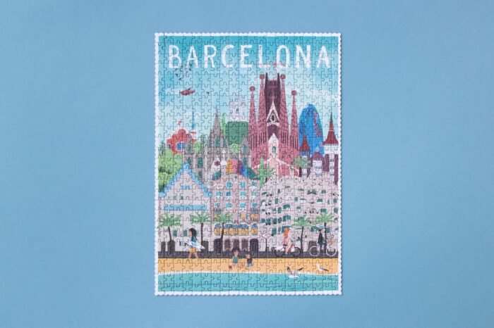 Puzzle Barcelona Gaudi, Londji - imagine 3