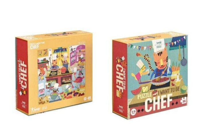 Puzzle Bucatarul priceput, Londji - imagine 3