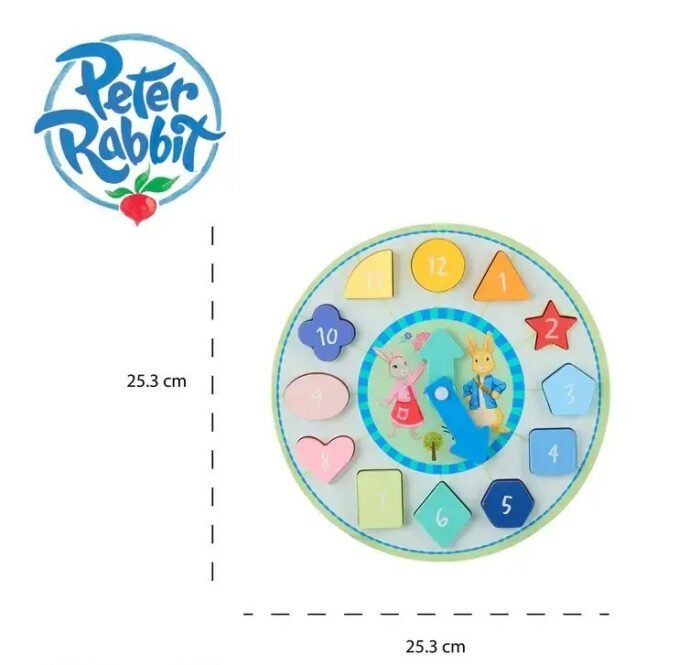Puzzle ceas Peter Rabbit™, Orange Tree Toys - imagine 2