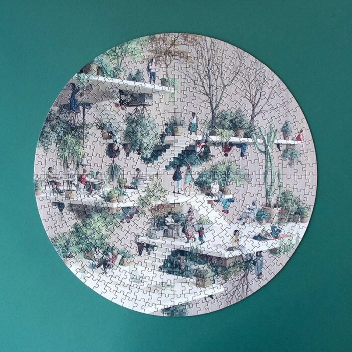 Puzzle circular Lumea, Londji - imagine 4