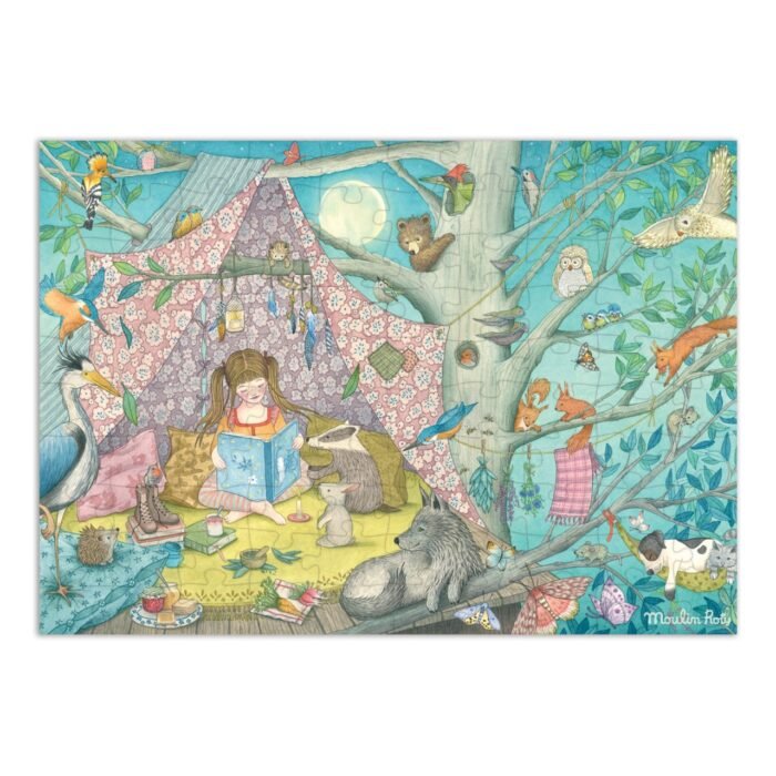Puzzle de observatie Casuta secreta, Moulin Roty - imagine 2