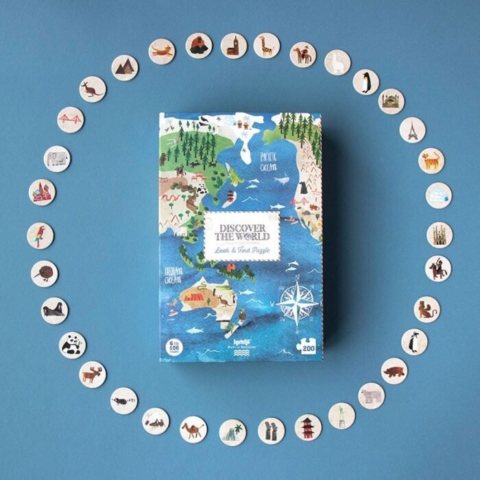 Puzzle Descopera lumea, Londji - imagine 2