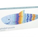 Puzzle din lemn alfabet, Orange Tree Toys