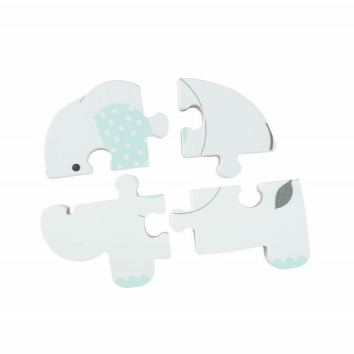 Puzzle elefant din lemn, Orange Tree Toys - imagine 2