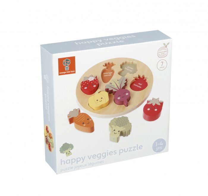 Puzzle legume si fructe, Orange Tree Toys - imagine 2