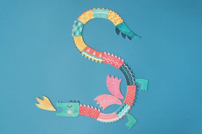 Puzzle liber Dragon, Londji - imagine 3