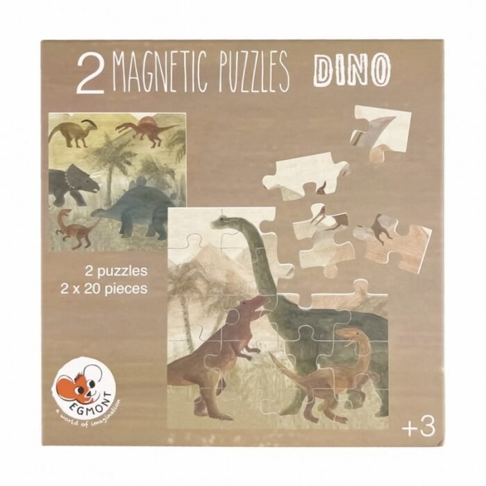Puzzle magnetic, Dino, Egmont Toys - imagine 3