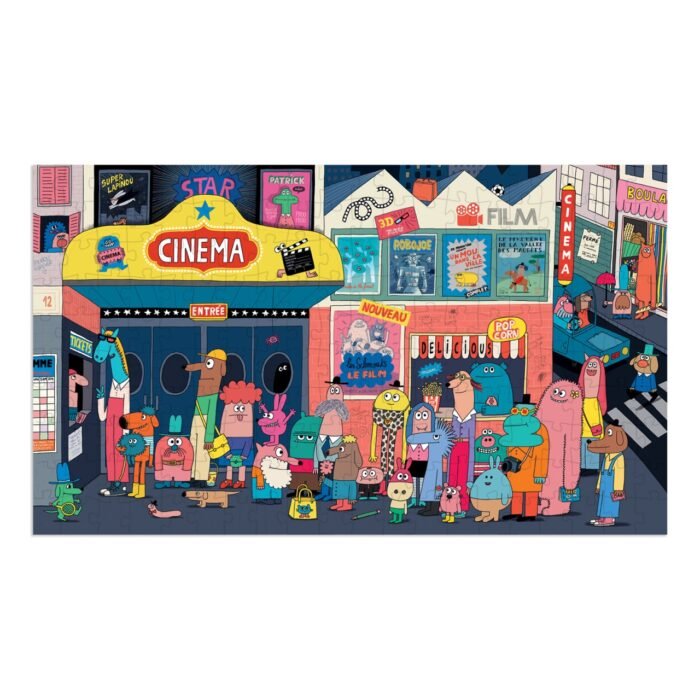 Puzzle observatie La cinema, Moulin Roty - imagine 2