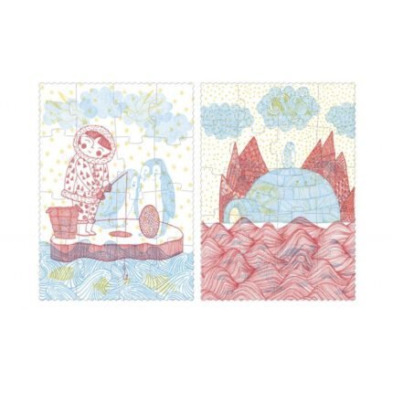 Puzzle progresiv Iglu, Londji