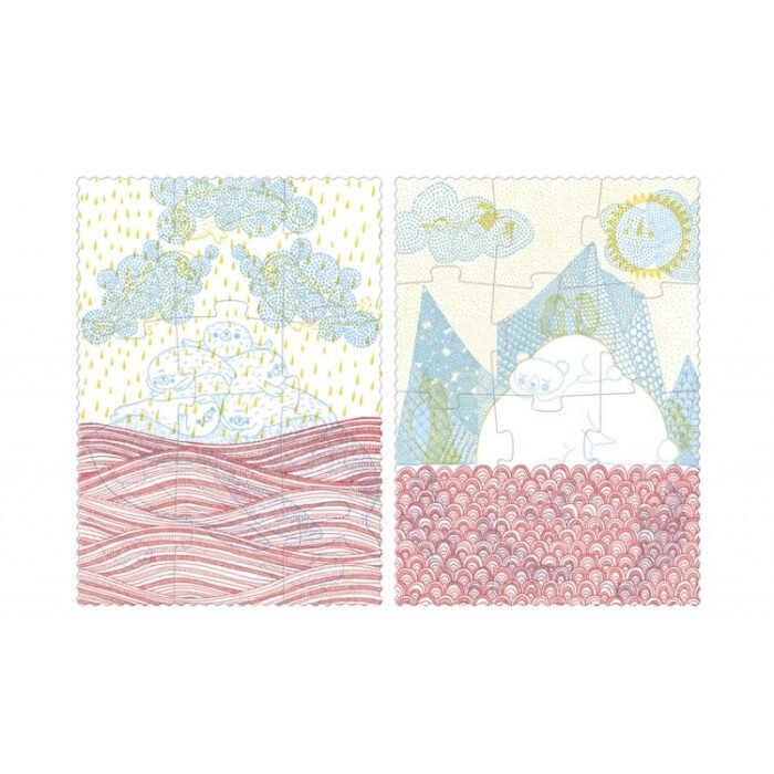 Puzzle progresiv Iglu, Londji - imagine 2