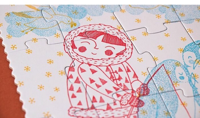 Puzzle progresiv Iglu, Londji - imagine 4