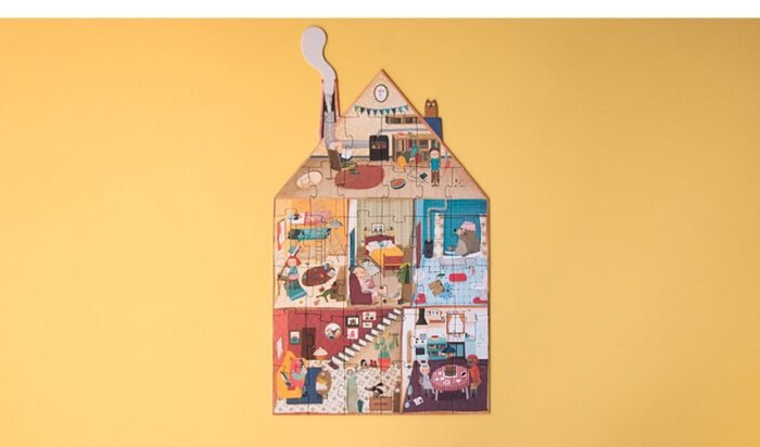 Puzzle reversibil Bun venit acasa, Londji - imagine 4