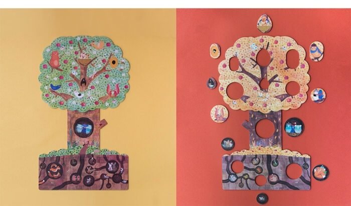 Puzzle reversibil Copacul meu iubit, Londji - imagine 2