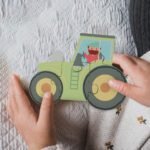 Puzzle tractor din lemn, Orange Tree Toys - imagine 4