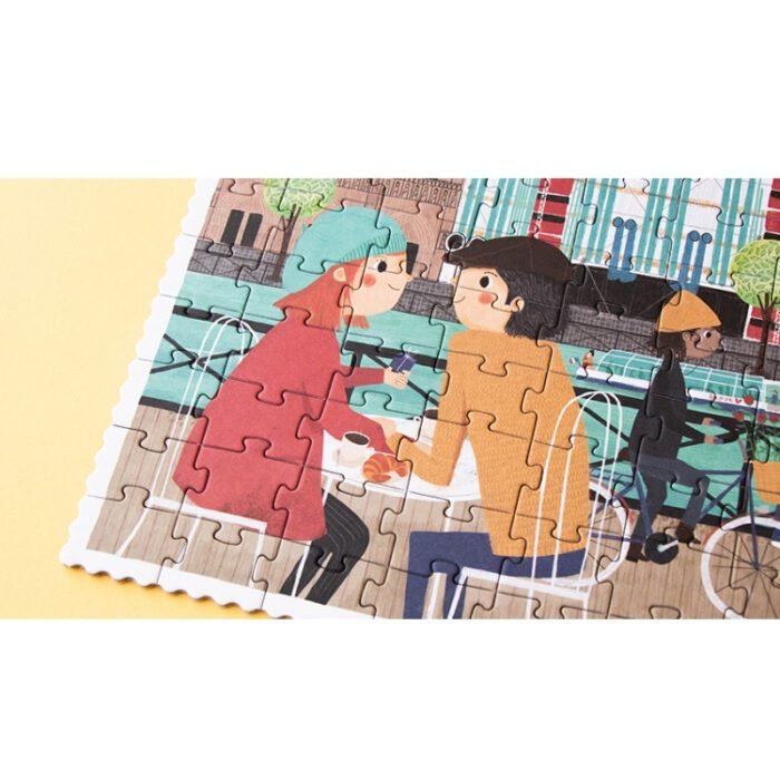 Puzzle Turist in Paris, Londji - imagine 2