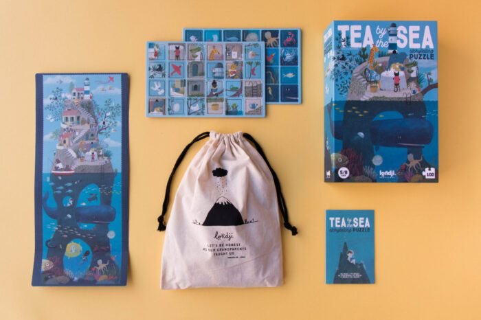 Puzzle Un Ceai fantastic, Londji - imagine 3