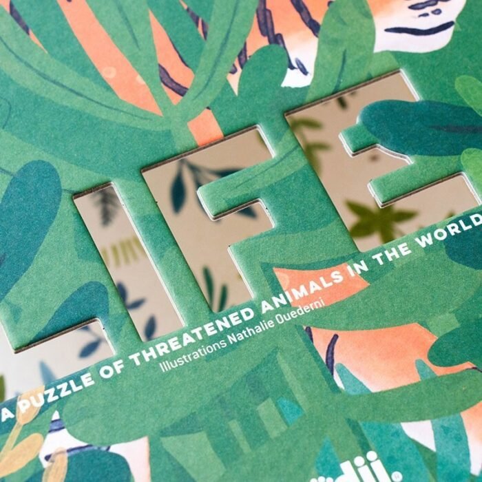 Puzzle Viata in salbaticie, Londji - imagine 2