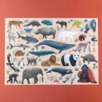 Puzzle Viata in salbaticie, Londji - imagine 3