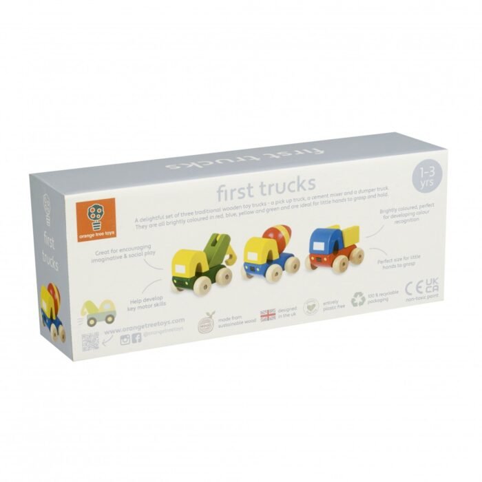 Set camioane, Orange Tree Toys - imagine 4