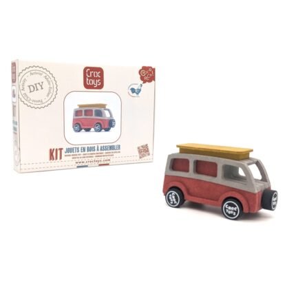 Set de constructie vehicul camper Charlie, Croc toys