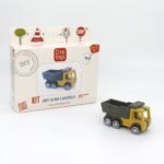 Set de constructie vehicul de santier Basculanta Ben, Croc toys - imagine 4