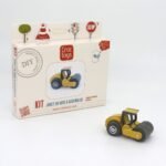 Set de constructie vehicul de santier Buldozerul Fleur, Croc toys - imagine 2