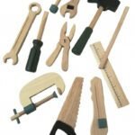 Set de unelte din lemn, Egmont Toys