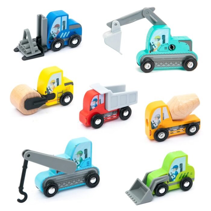 Set de vehicule pentru constructii, UMU Toys - imagine 2