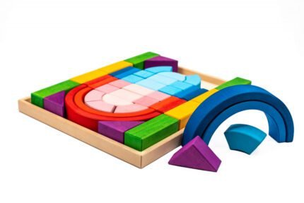 Set Handmade, Constructor din Lemn Arca Mare