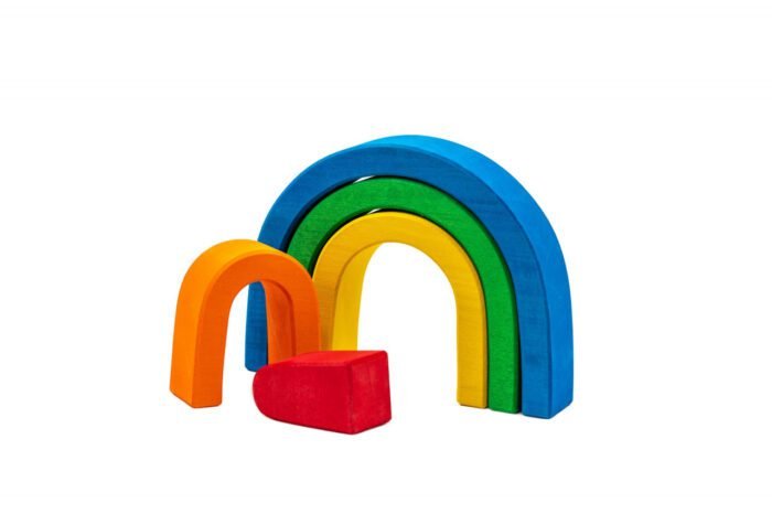 Set Handmade, Curcubeu Arcada Medie Rosu - imagine 3