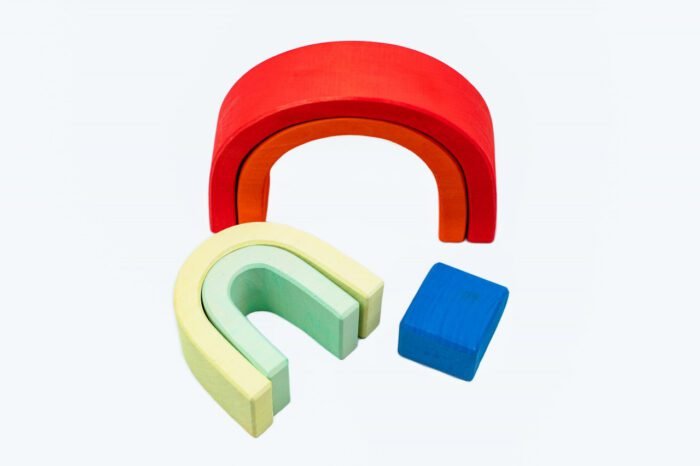 Set Handmade, Curcubeu Arcada Mica Roz - imagine 2