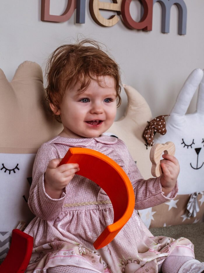 Set Handmade, Curcubeu Arcada Mica Roz - imagine 3