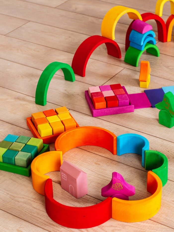 Set Handmade, Curcubeu Arcada Mica Roz - imagine 4