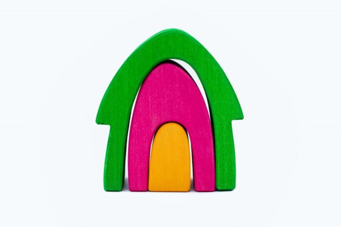 Set handmade Marc toys, Casuta din povesti Bleu - imagine 4