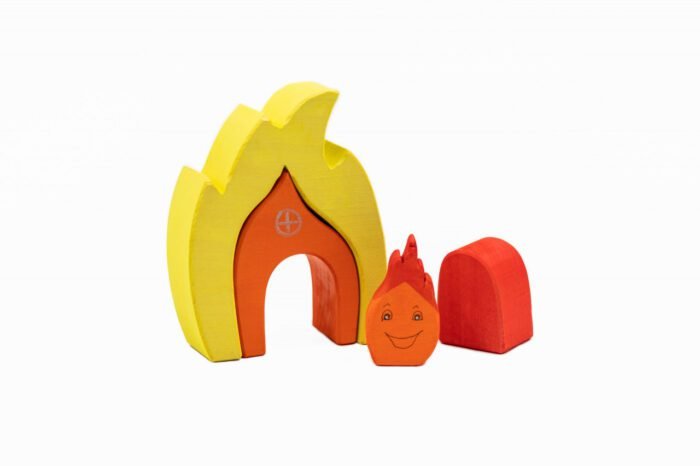 Set handmade Marc toys, Casuta focului - imagine 2