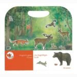 Set magnetic Animale din padure, Egmont Toys - imagine 3