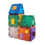 Set magnetic de construit Brick Tiles 16 piese, Cleverclixx - imagine 2