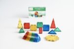 Set magnetic de construit Dome 47 piese, Cleverclixx - imagine 3