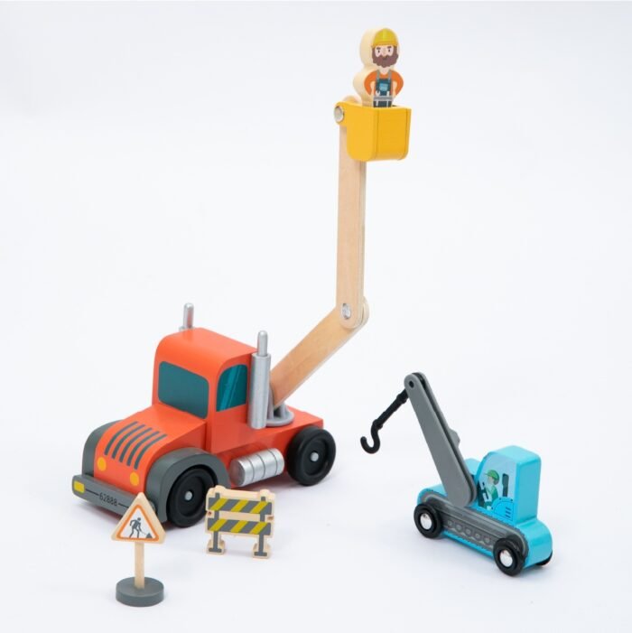 Set mare de vehicule pentru constructii, UMU Toys - imagine 3