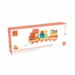 Trenulet din lemn cu forme si animale, Orange Tree Toys - imagine 2