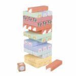 Turnul instabil cu animale de ferma, Orange Tree Toys - imagine 2