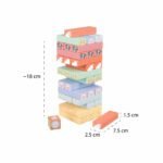 Turnul instabil cu animale de ferma, Orange Tree Toys - imagine 4