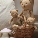 Ursuletul muzical Marcel din bumbac organic, Egmont Toys