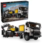 LEGO TECHNIC CAMIONUL FMX ȘI EXCAVATORUL ELECTRIC EC230 DE LA VOLVO 42175 - imagine 10